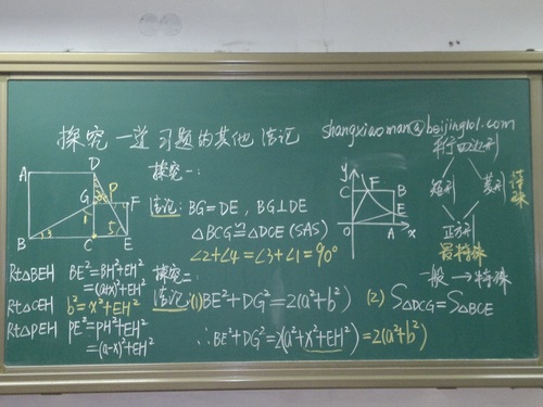 在探究发现中提升学生的能力——记初中数学组两节研究课